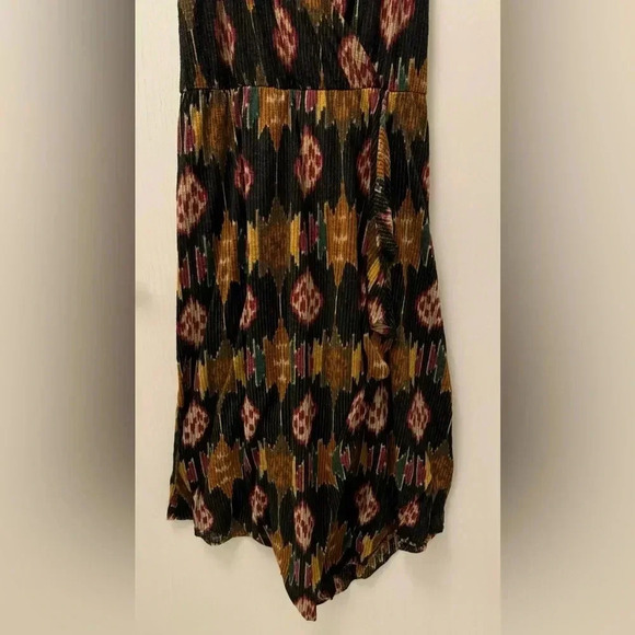 Free People All Wrapped Up Midi Dress with Crochet Features and V Neck Y2K - Picture 4 of 10